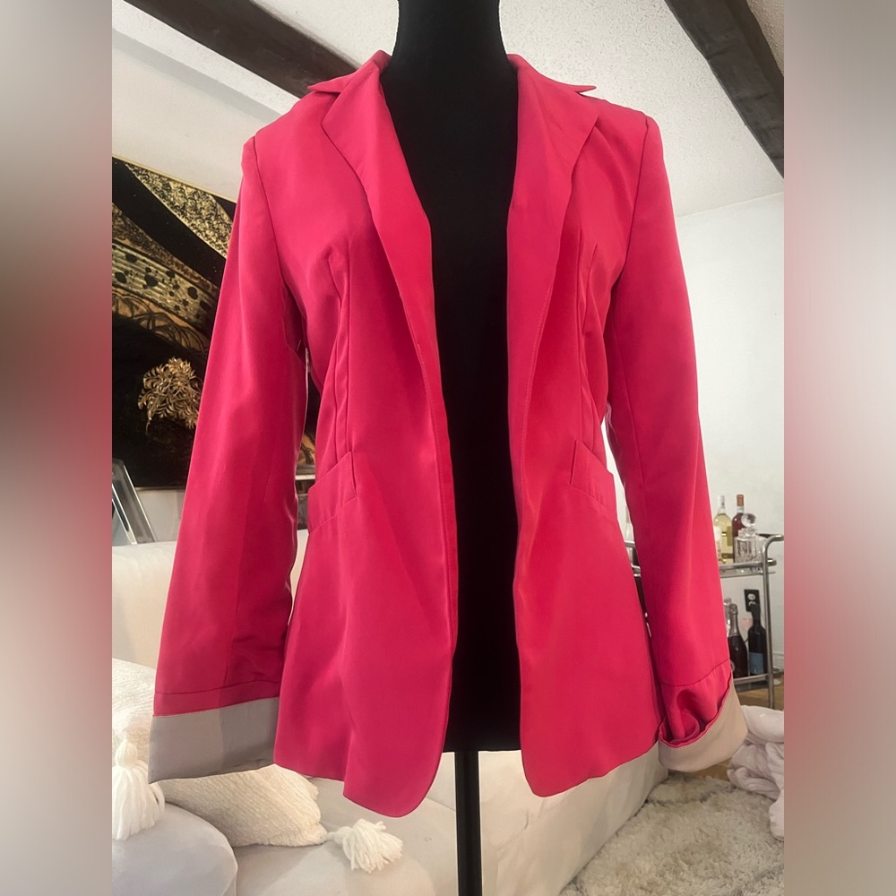 Naven raspberry blazer